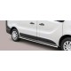 TUBE BAS DE CAISSE INOX OVALE OPEL VIVARO 2014- Version courte L1 