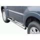 TUBES MARCHE PIEDS INOX D.76 MITSUBISHI PAJERO DID 2007- 5 PORTES