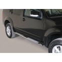 TUBES MARCHE PIEDS OVALE INOX DESIGN NISSAN PATHFINDER 2011- 