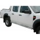 TUBES MARCHE PIEDS OVALE INOX DESIGN FORD RANGER 2009- 