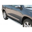 TUBES MARCHE PIEDS OVALE INOX DESIGN MITSUBISHI OUTLANDER 2007