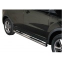 TUBES MARCHE PIEDS INOX D.76 SSANGYONG KORANDO 2011- CE 