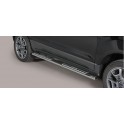 TUBES MARCHE PIEDS OVALE INOX DESIGN FORD ECOSPORT 2014- 