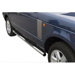 TUBES MARCHE PIEDS INOX D.76 LANDROVER RANGEROVER 2002- 2005