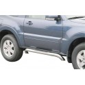 TUBES MARCHE PIEDS RADIAL INOX D.76 MITSUBISHI PAJERO DID 2007- 5P