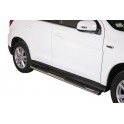 TUBES MARCHE-PIEDS OVALE INOX D.76 MITSUBISHI ASX 2010