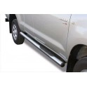 TUBES MARCHE PIEDS INOX D.76 TOYOTA VIGO XTRA CAB 