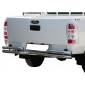 PARE CHOC ARRIERE INOX FORD RANGER 2009- 