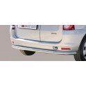PARE CHOC ARRIERE INOX 63 DACIA LOGAN MCV 2009- 