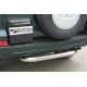 PARE CHOC ARRIERE INOX D.76 TOYOTA LAND CRUISER J120/125
