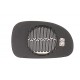 Glace et Porte Miroir PEUGEOT 406 1995- 1999 - Gauche - Degivrage - Aspherique
