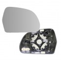 Glace et Porte Miroir AUDI A3 2010-2012 - Gauche - Degivrage - Aspherique