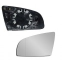 Glace et Porte Miroir AUDI A3 2003-2008 - Gauche - Degivrage - Aspherique