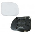 Glace et Porte Miroir AUDI Q5 2008- - Gauche - Degivrage - Aspherique