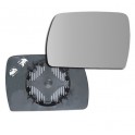 Glace et Porte Miroir BMW X3 2004-2010 (E83) - Gauche - Degivrage - Aspherique Bleu