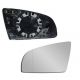 Glace et Porte Miroir AUDI A4 2004-2007 - Gauche - Degivrage - Aspherique