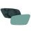 Glace et Porte Miroir AUDI A6 1997-2004 - Gauche - Aspherique - Degivrage