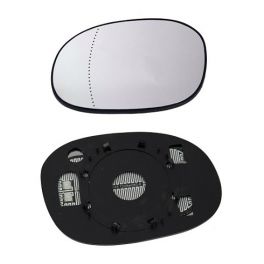 Glace et Porte Miroir PEUGEOT 206 1998-2004 - Gauche - Aspherique - Degivrage