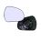 Glace et Porte Miroir PEUGEOT 308 2007- - Gauche - Degivrage