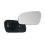 Glace et Porte Miroir VW POLO FOX 06 2005- - Gauche - Aspherique