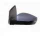 Retroviseur complet VOLKSWAGEN POLO  12/2009-02/2014 - Manuel - Clignotant - Coiffe a peindre - Droit