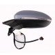 Retroviseur complet VOLKSWAGEN GOLF  11/2012- -  Electrique - Degivrant - Clignotant - Eclairage - Coiffe a peindre - Gauche