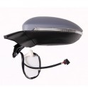 Retroviseur complet VOLKSWAGEN GOLF  11/2012- -  Electrique - Degivrant - Cligno - Eclair - Coiffe a pei - Rabatt - Electriq - G