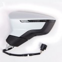 Retroviseur complet SEAT LEON 10/2012 - Electrique - Degivrant - Clignotant - Coiffe a peindre - Rabattable Electrique - Gauche