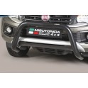 SUPER BAR INOX NOIR D.76 FIAT FULLBACK 2016- DOUBLE CAB CE - MISUTONIDA