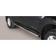 TUBES MARCHE PIEDS INOX D.76 FORD RANGER 2016- double cabine - MISUTONIDA