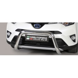 SUPER BAR INOX D.76 TOYOTA RAV4 HYBRID 2016- CE - accessoires 4x4 MISUTONIDA