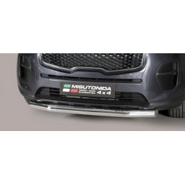 TUBE PROTECTION AVANT INOX D.76 KIA SPORTAGE 2016- - MISUTONIDA
