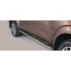 TUBES MARCHE PIEDS OVALE INOX NISSAN NAVARA NP300 2016- - accessoires 4x4 MISUTONIDA