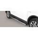 TUBES MARCHE PIEDS INOX D.76 TOYOTA RAV4 2016 - accessoires 4x4 MISUTONIDA