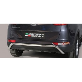 PARE CHOCS ARRIERE INOX D.50 KIA SPORTAGE 2016- - MISUTONIDA