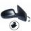 Retroviseur complet FIAT BRAVO 2007- - Electrique - Sonde - Droit - CIPA