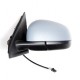 Retroviseur complet RENAULT TWINGO 09/2014- - Electrique- Degivrage- Bombee- Droit- Sonde- Coiffe a peindre