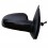 Retroviseur complet DAEWOO KALOS 2003-2005 - Manuel - Droit - Glace Bombee - Coiffe Noir