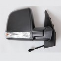 Retroviseur complet OPEL COMBO 01/2011- - Electrique - Droit - Degivrant - Glace Bombee - Coiffe Noir - Clignotant -Sondes de 