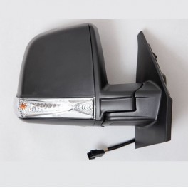 Retroviseur complet OPEL COMBO 01/2011- - Electrique - Droit - Degivrant - Glace Bombee - Coiffe Noir - Clignotant -Sondes de 