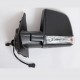 Retroviseur complet OPEL COMBO 01/2011- - Manuel - Gauche - Glace Bombee - Coiffe Noir - Clignotant
