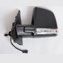 Retroviseur complet OPEL COMBO 01/2011- - Manuel - Gauche - Glace Bombee - Coiffe Noir - Clignotant