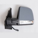 Retroviseur complet OPEL COMBO 01/2011- - Electrique - Gauche - Degivrant - Glace Bombee - Coiffe a peindre - Clignotant