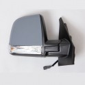 Retroviseur complet OPEL COMBO 01/2011- - Electrique - Droit - Degivrant - Glace Bombee - Coiffe a peindre - Clignotant