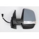 Retroviseur complet OPEL COMBO CARGO 10/2012- - Electrique - Droit- Degivrant - Glace Bombee - Coiffe a peindre - Clignotant