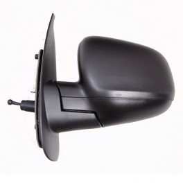 Retroviseur complet RENAULT KANGOO 03/2013- - Manuel - Gauche - Aspherique - Noir 