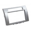 SUPPORT AUTORADIO TOYOTA COROLLA VERSO 2005-2009 ARGENT
