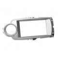 SUPPORT AUTORADIO TOYOTA YARIS 2011- (XP13) ARGENT