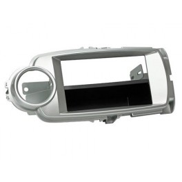 SUPPORT AUTORADIO TOYOTA YARIS 2011- (XP13) vide poche amovible