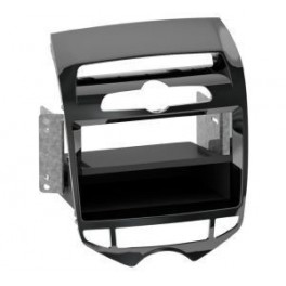 SUPPORT AUTORADIO HYUNDAI IX20 CLIM AUTO 11/02010- 1 DIN et VIDE POCHE NOIR